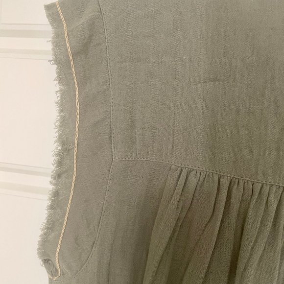 LILLA P CAP SLEEVE SHIFT DRESS ALOE SIZE S NWT - Picture 9 of 13